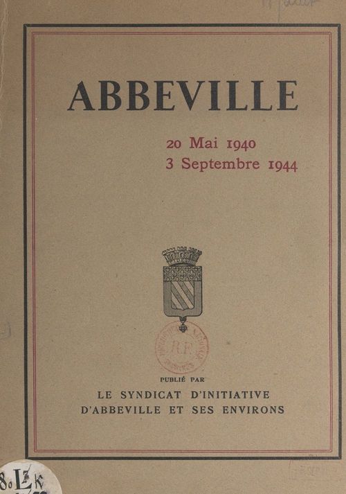 ebook cover of Abbeville, by Georges Mallet