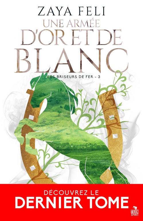 ebook cover of Une armée d'or et de blanc, by Zaya Feli