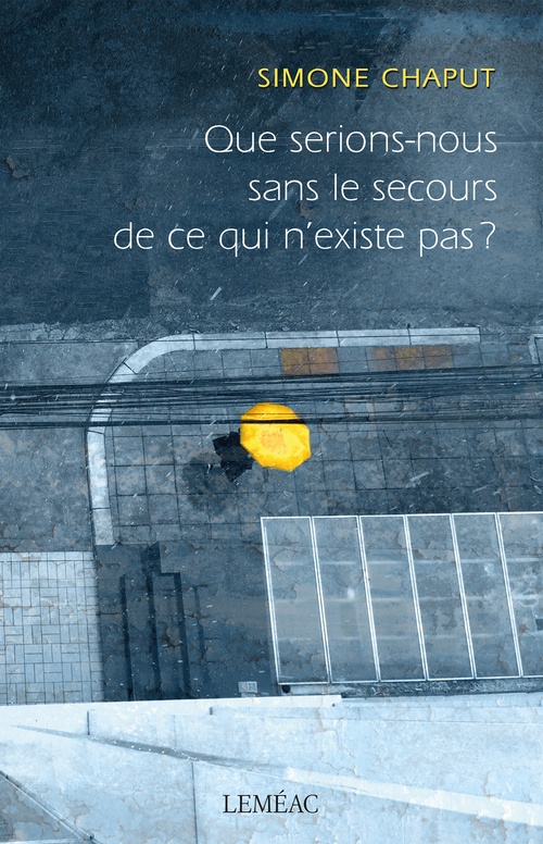 ebook cover of Que serions-nous sans le secours de ce qui n'existe pas?, by Simone Chaput