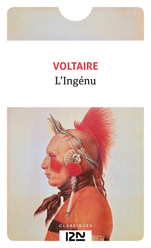 Couverture ebook de L'ingénu, de Voltaire