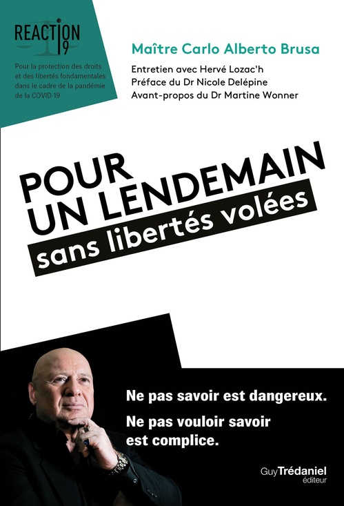 Couverture ebook de Pour un lendemain sans libertés volées, de Carlo-Alberto Brusa