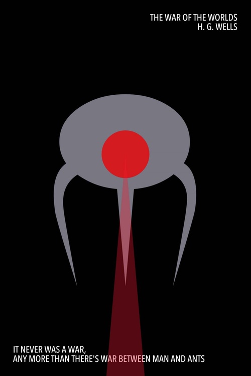 Couverture ebook de The War of the Worlds, de H. G. Wells