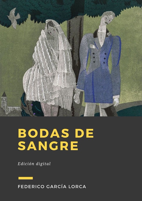 ebook cover of Bodas de sangre, by Federico García Lorca