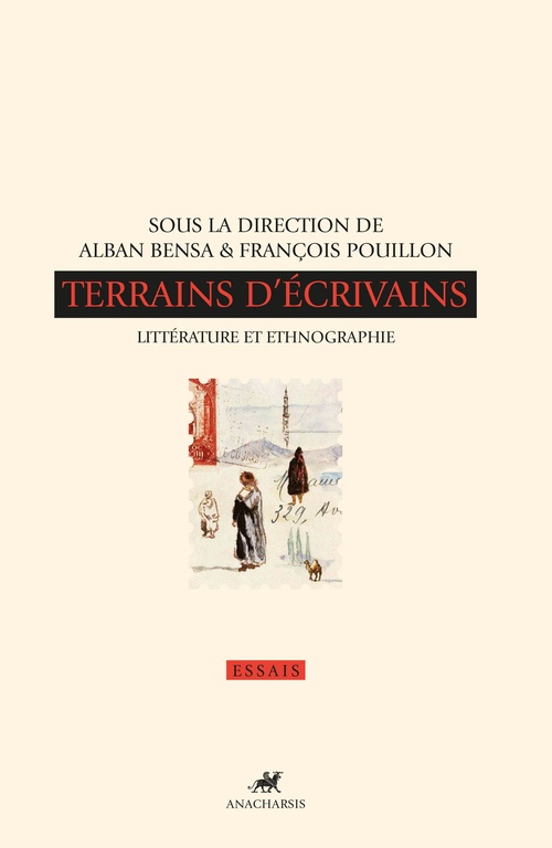 Couverture ebook de Terrains d'écrivains, de Alban Bensa, François Pouillon