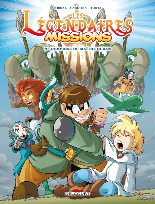 ebook cover of Les Légendaires - Missions T05 - L'Emprise du Maître Ruban, by Patrick Sobral