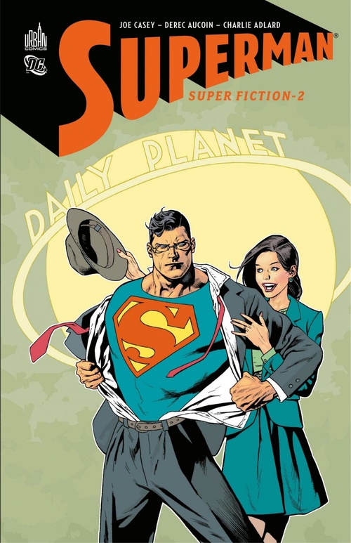 Couverture ebook de Superman - Super-Fiction - Tome 2, de Adlard, Aucouin, Casey