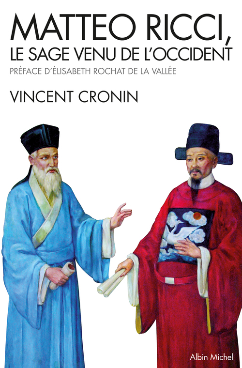 Couverture ebook de Mattéo Ricci, de Vincent Cronin