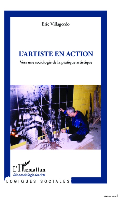 Couverture ebook de L'artiste en action, de Eric Villagordo