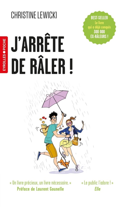 Couverture ebook de J'arrête de râler !, de Christine Lewicki