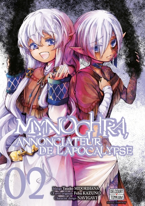 Couverture ebook de Mynoghra, Annonciateur de l'apocalypse T02, de Yasaiko Midorihana