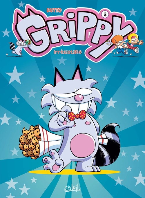 Couverture ebook de Grippy T03 - Irrésistible, de Olivier Dutto