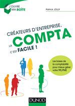 Couverture ebook de Créateurs d'entreprise, la compta c'est facile !, de Jolly