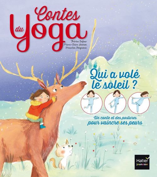 Couverture ebook de Contes du yoga - Qui a volé le soleil ?, de Collectif