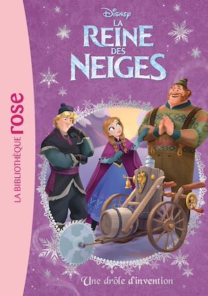 Couverture ebook de La Reine des Neiges 11 - Une drôle d'invention, de Walt Disney
