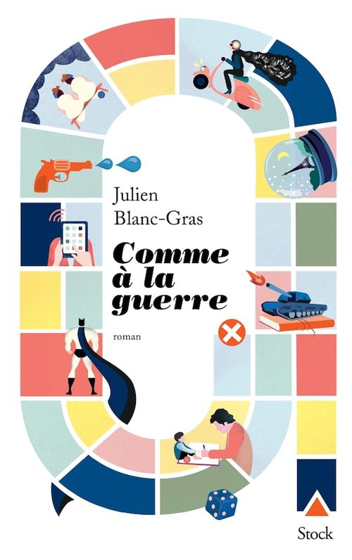 Couverture ebook de Comme à la guerre, de Julien Blanc-Gras