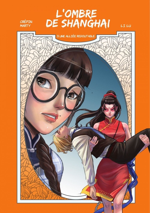 Couverture ebook de L'ombre de Shanghai - Tome 3 -  Une alliée redoutable, de Patrick Marty, Williams Crepin