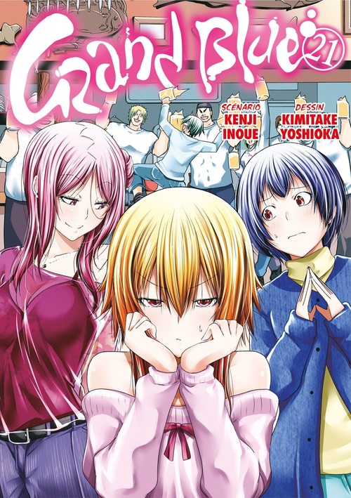 Couverture ebook de Grand Blue - Tome 21 - Grand Blue, de Kenji Inoue