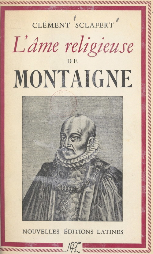 ebook cover of L'âme religieuse de Montaigne, by Clement Sclafert