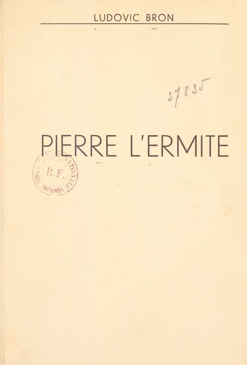 Couverture ebook de Pierre l'Ermite, de Ludovic Bron