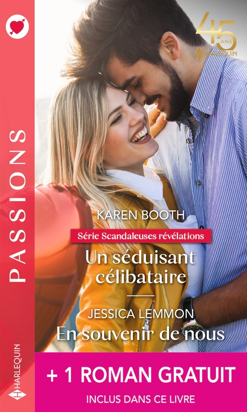 Couverture ebook de Un séduisant célibataire - En souvenir de nous+ 1 roman gratuit, de Karen Booth, Jessica Lemmon, Dani Wade