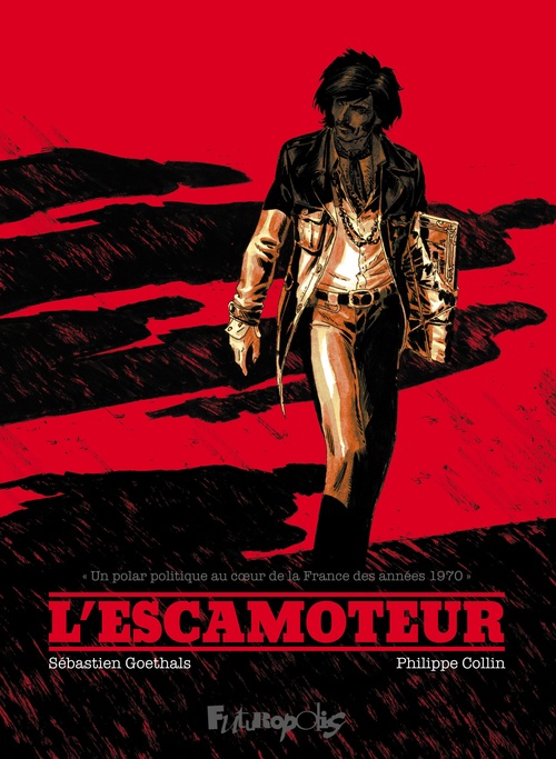 Couverture ebook de L'escamoteur, de Philippe Collin, Sébastien Goethals