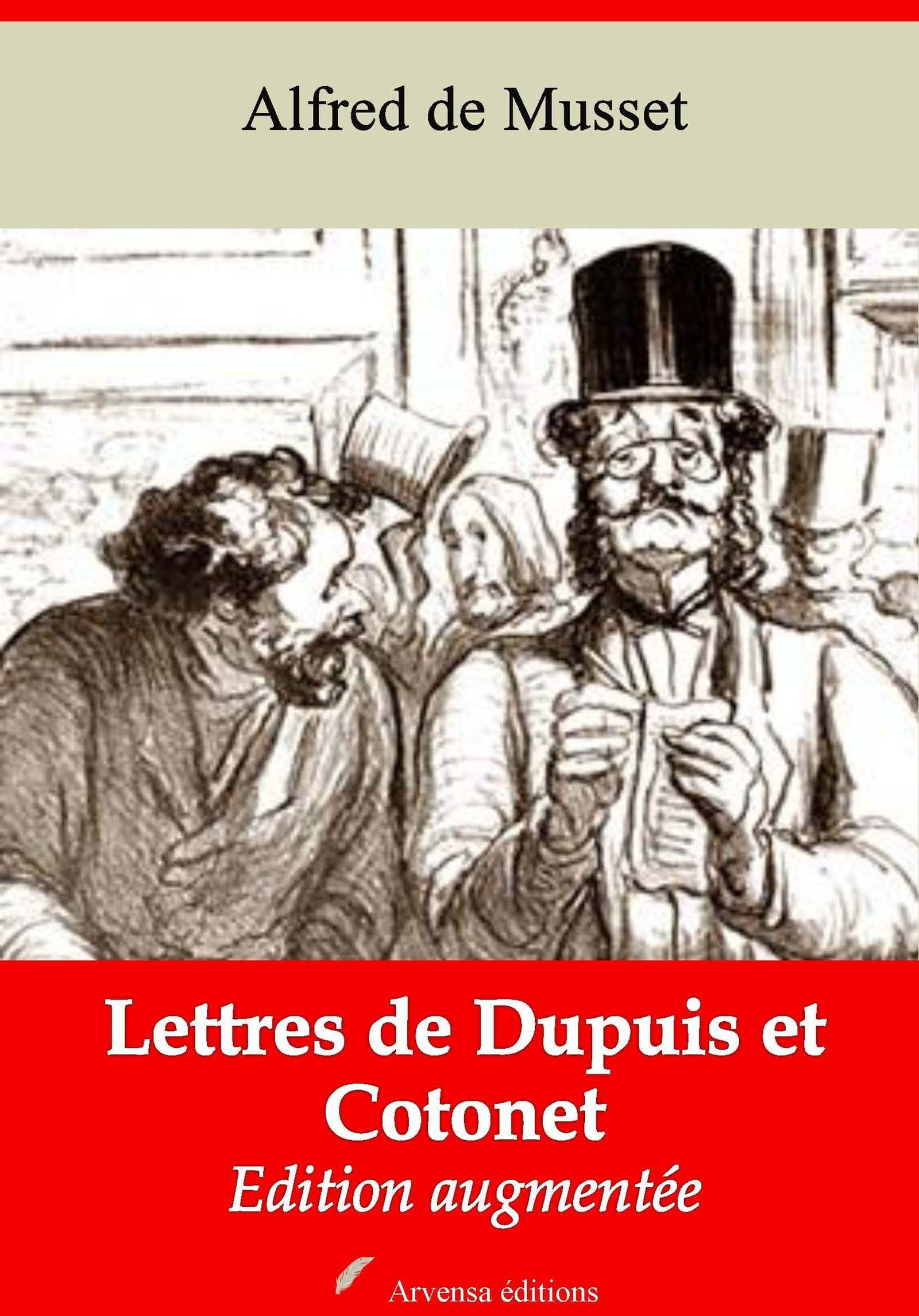ebook cover of Lettres de Dupuis et Cotonet - suivi d'annexes, by Alfred De Musset
