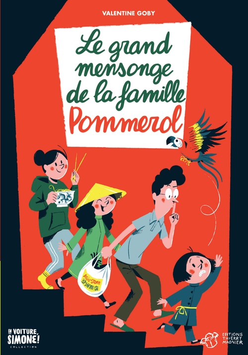 ebook cover of Le grand mensonge de la famille Pommerol, by Valentine Goby