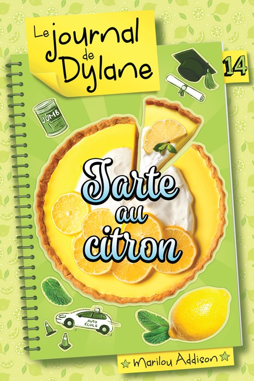 Couverture ebook de Tarte au citron T.14, de Marilou Addison