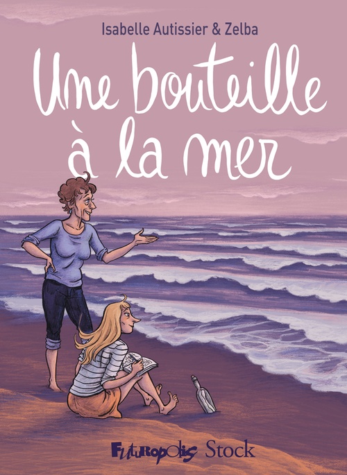 ebook cover of Une bouteille à la mer, by Zelba, Isabelle Autissier