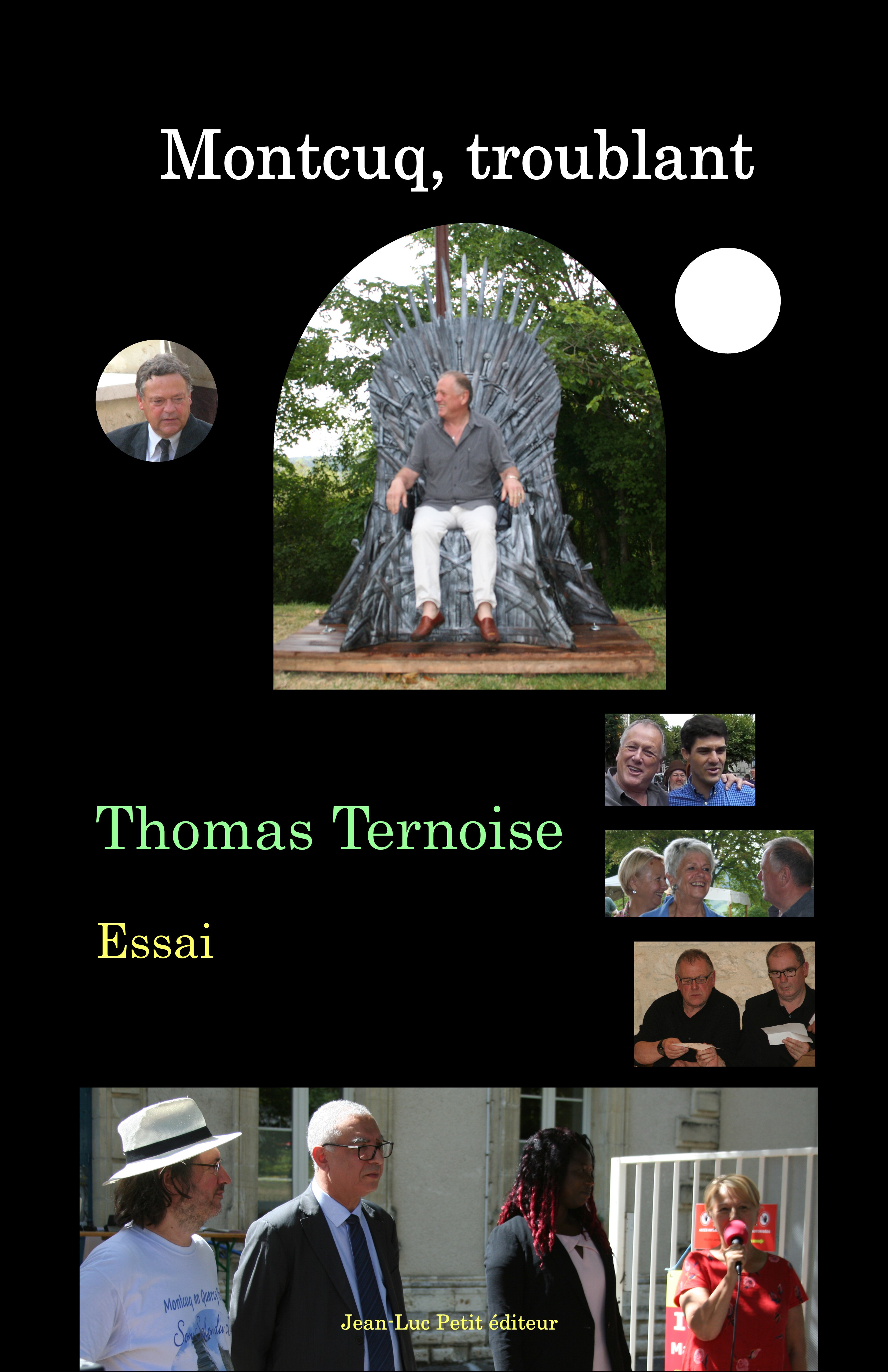 ebook cover of Montcuq, troublant, by Thomas Ternoise