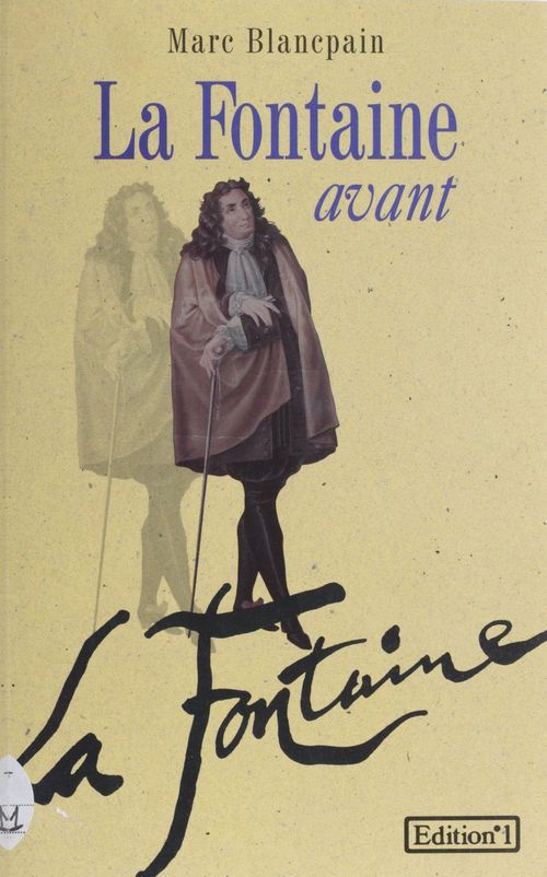 Couverture ebook de La Fontaine avant La Fontaine, de Blancpain