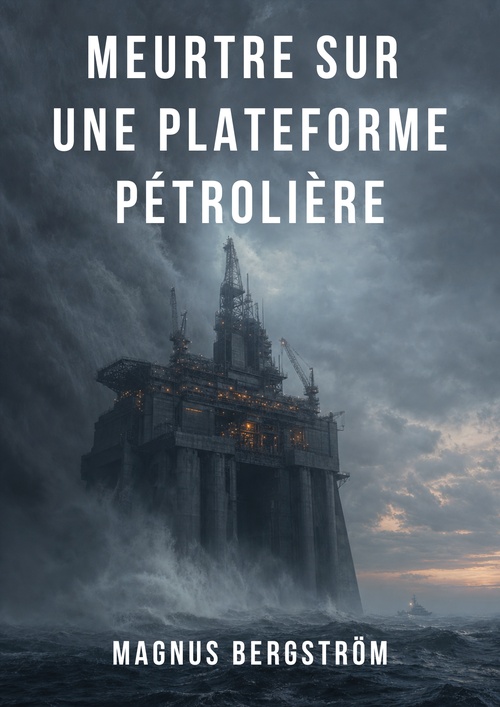 ebook cover of Meurtre sur une plateforme pétrolière, by Magnus Bergström