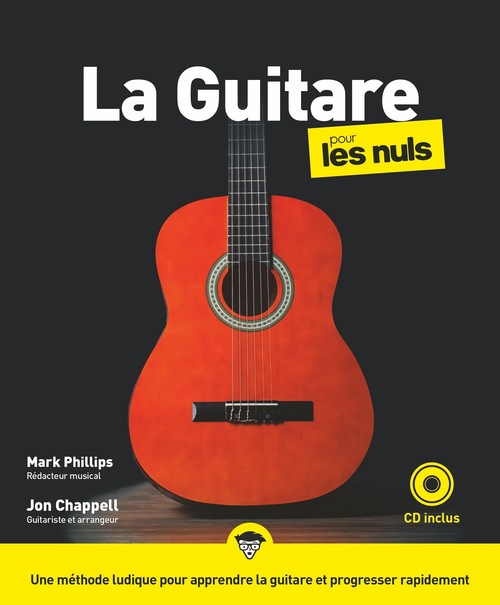 ebook cover of Guitare Pour les Nuls, nouvelle édition + CD, by Jon Chappell, Mark Phillips