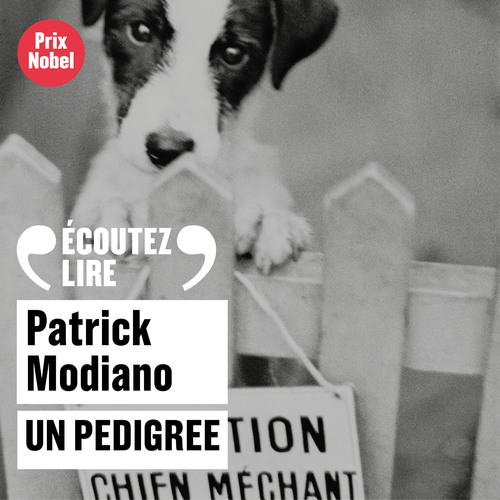 audiobook cover of Un pedigree, by Patrick Modiano