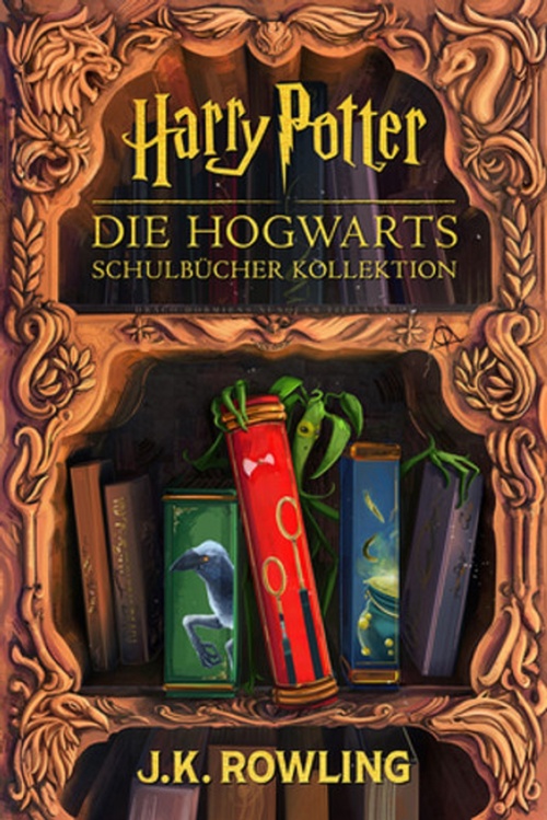 ebook cover of Die Hogwarts Schulbücher Kollektion, by J.K. Rowling