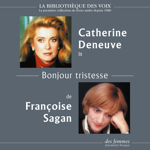 audiobook cover of Bonjour tristesse, by Françoise Sagan