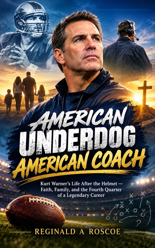 Couverture ebook de American Underdog, American Coach, de Reginald A. Roscoe