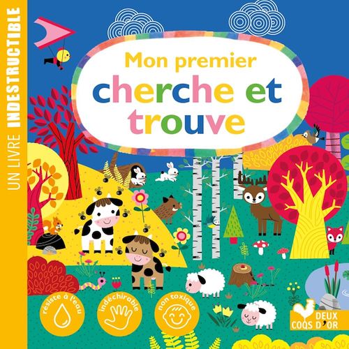 ebook cover of Mon premier cherche et trouve - un livre indestructible, by GWÉ
