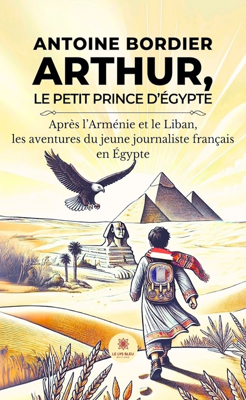 Couverture ebook de Arthur, le petit prince d'Égypte, de Antoine Bordier