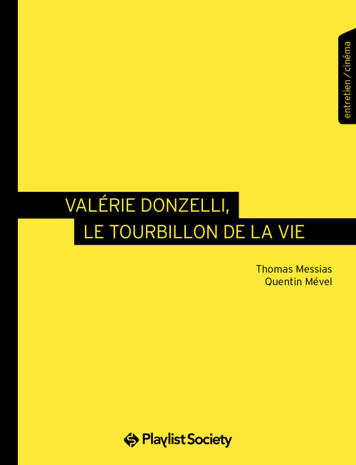 Couverture ebook de Valérie Donzelli, le tourbillon de la vie, de Thomas Messias, Quentin Mével