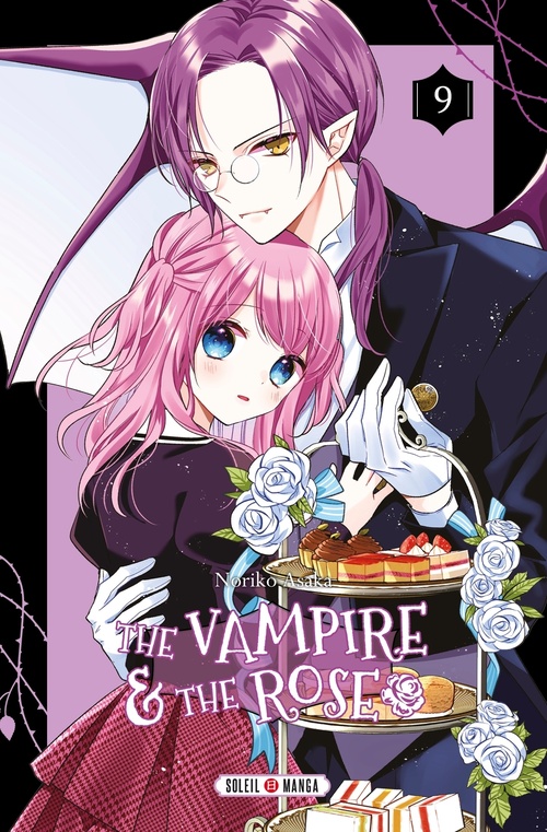 Couverture ebook de The Vampire and the Rose T09, de Noriko Asaka