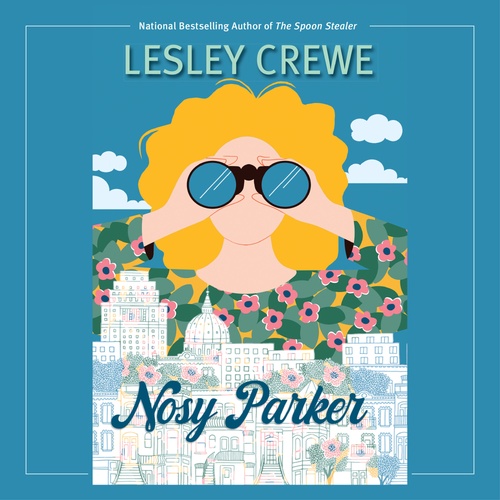 audiobook cover of Nosy Parker, by Lesley Crewe