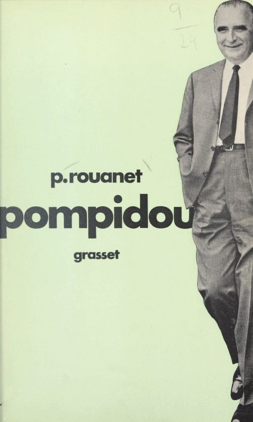 Couverture ebook de Pompidou, de Pierre Rouanet