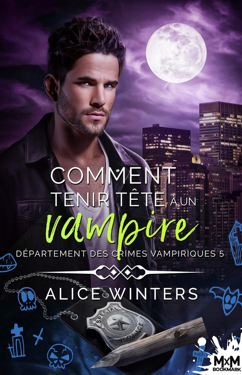 ebook cover of Comment tenir tête à un vampire, by Alice Winters