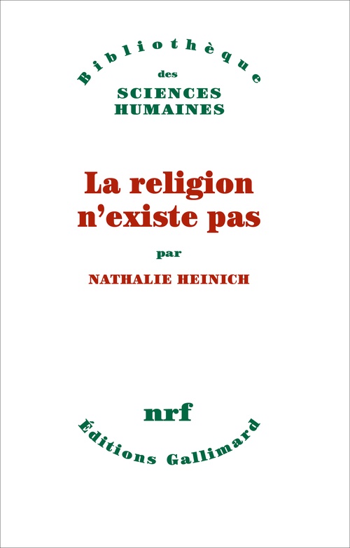 ebook cover of La religion n'existe pas, by Nathalie Heinich