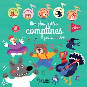Couverture ebook de Mes plus belles comptines pour danser, de Nastja Holtfreter