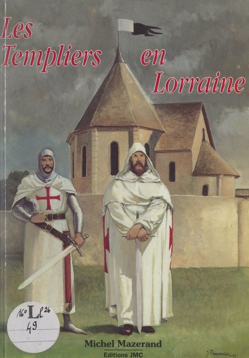 ebook cover of Les Templiers en Lorraine, by Michel Mazerand