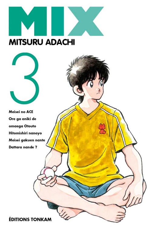 Couverture ebook de Mix T03, de Mitsuru Adachi