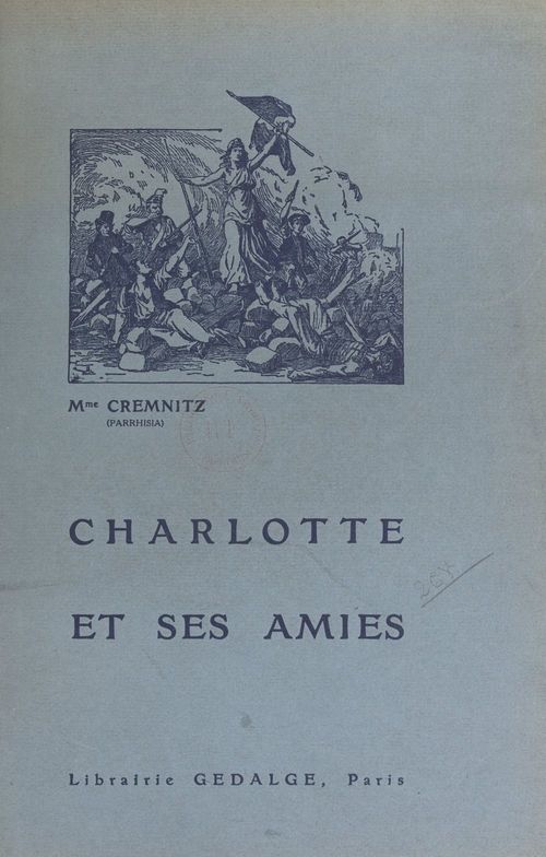 Couverture ebook de Charlotte et ses amies, de Blanche Cremnitz