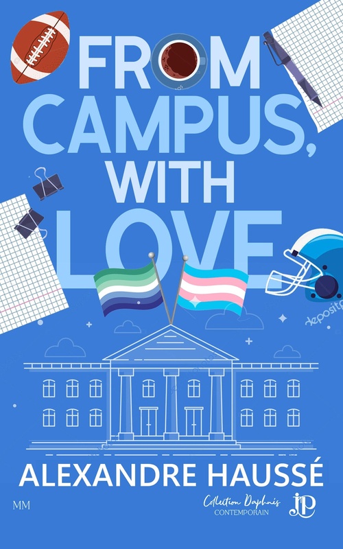 ebook cover of From campus, with love, by Alexandre Haussé